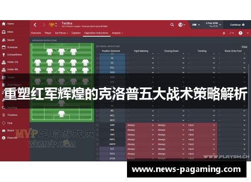 重塑红军辉煌的克洛普五大战术策略解析
