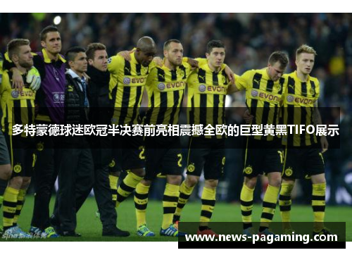 多特蒙德球迷欧冠半决赛前亮相震撼全欧的巨型黄黑TIFO展示
